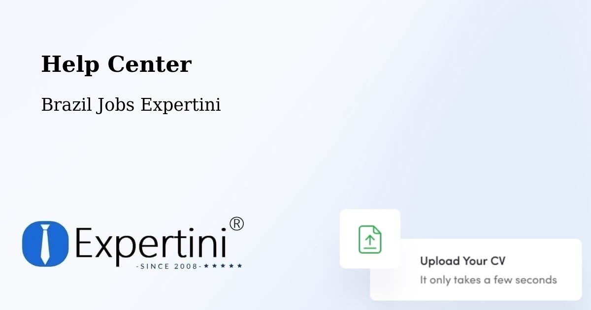 Help Center – Holambra - Brazil Jobs Expertini